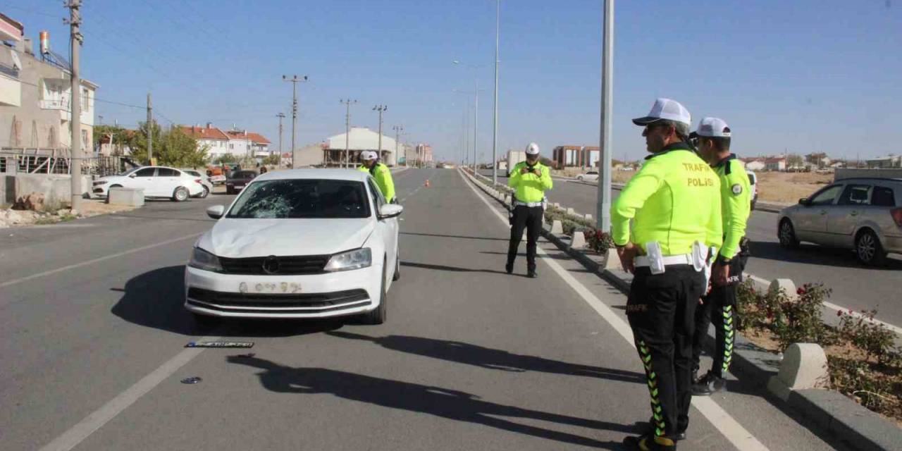 Karaman’da Otomobilin Çarptığı Yaşlı Kadın Öldü