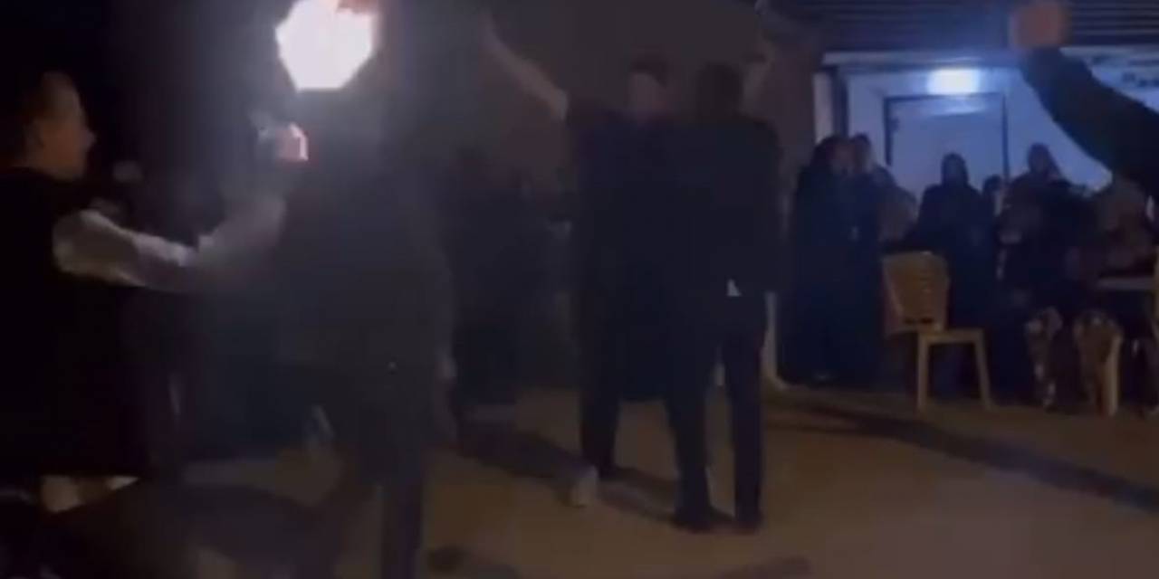 Asker Eğlencesindeki Magandalar Kamerada