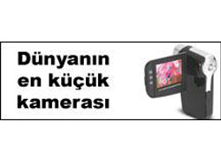 Dünyanın en küçük kamerası üretildi