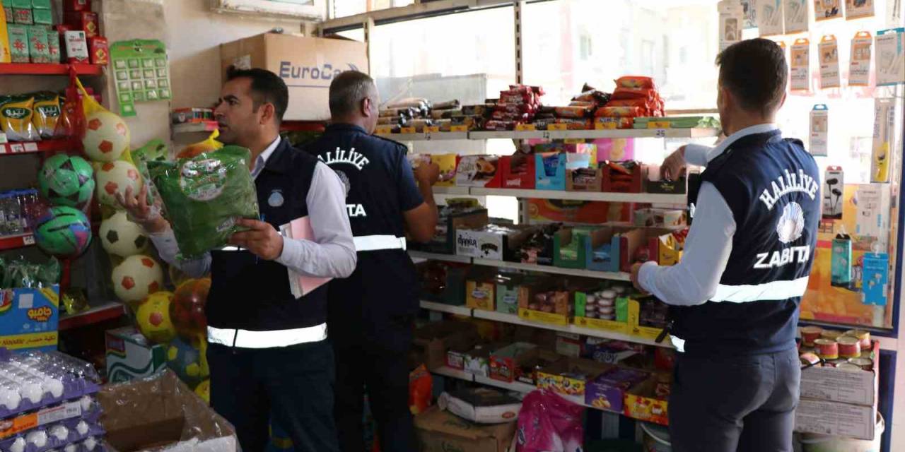 Zabıtadan Okul Çevresindeki Marketlere Sıkı Denetim