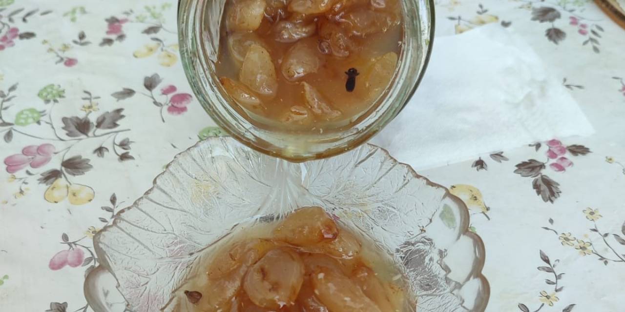 Sarıgöl’de Üzüm Reçeli Yapımına Başlandı