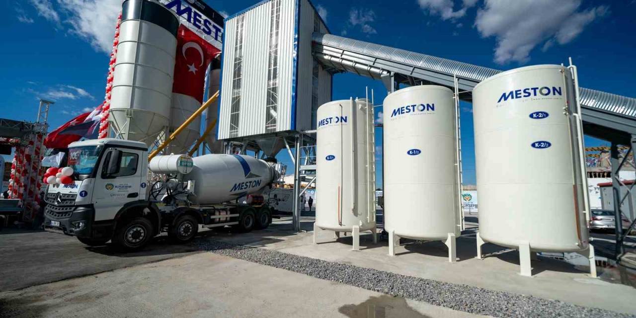 Malatya’da Beton Santralleri Ve Asfalt Plentleri Törenle Hizmete Girdi