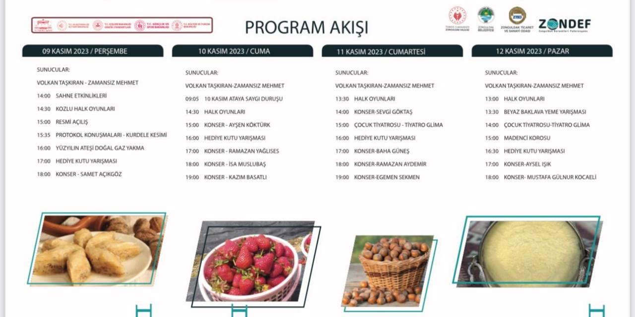 Zonguldak Tanıtım Günleri’nin Program Akışı Belli Oldu