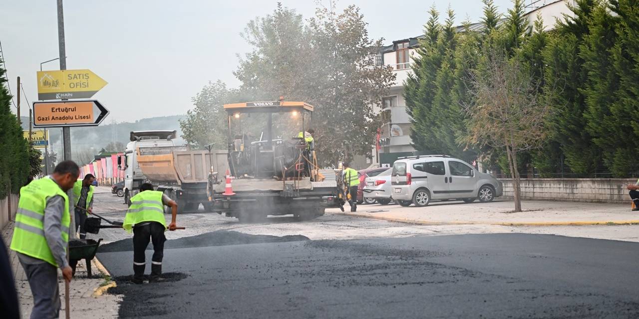 Kartepe’ye 1950 Ton Asfalt