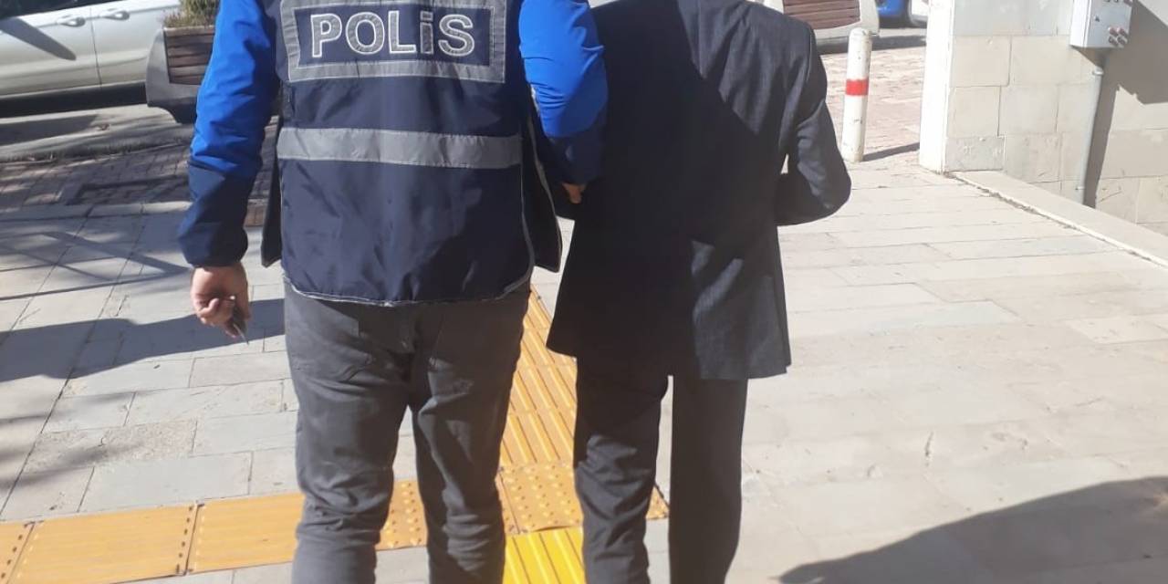 Elazığ’da 15 Yıl Kesinleşmiş Hapis Cezası Bulunan Zanlı Tutuklandı