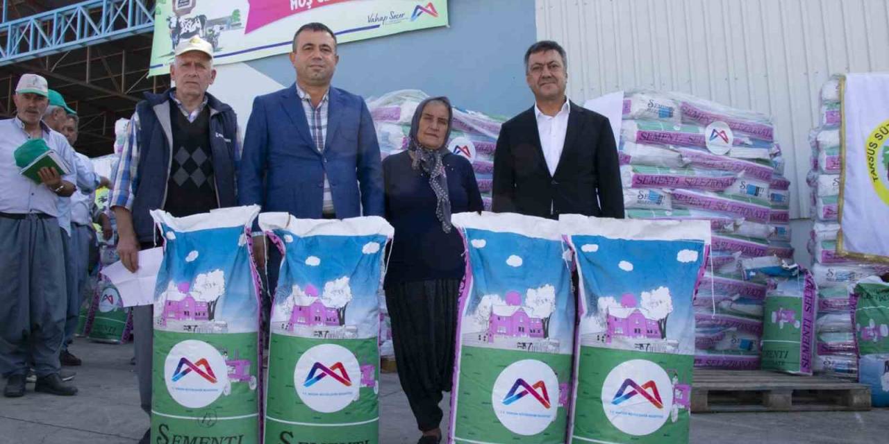 Mersin’de Üreticilere Yem Desteği