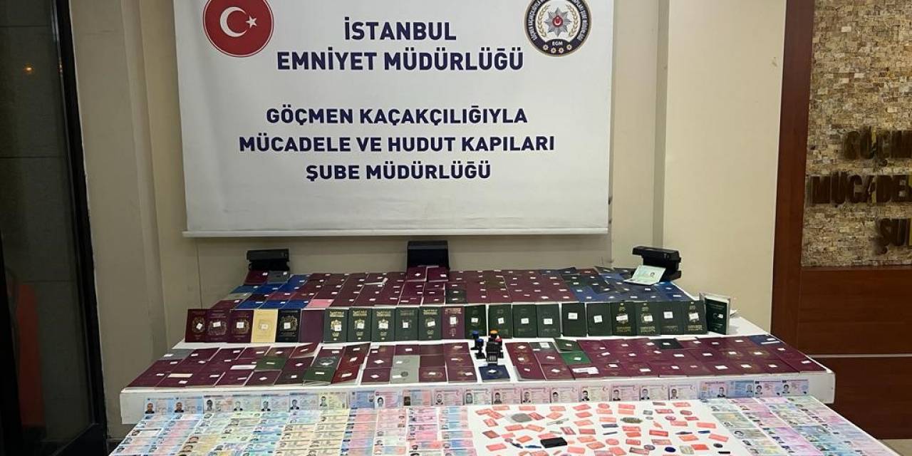 İstanbul’da Sahte Pasaport Operasyonu: 1 Gözaltı