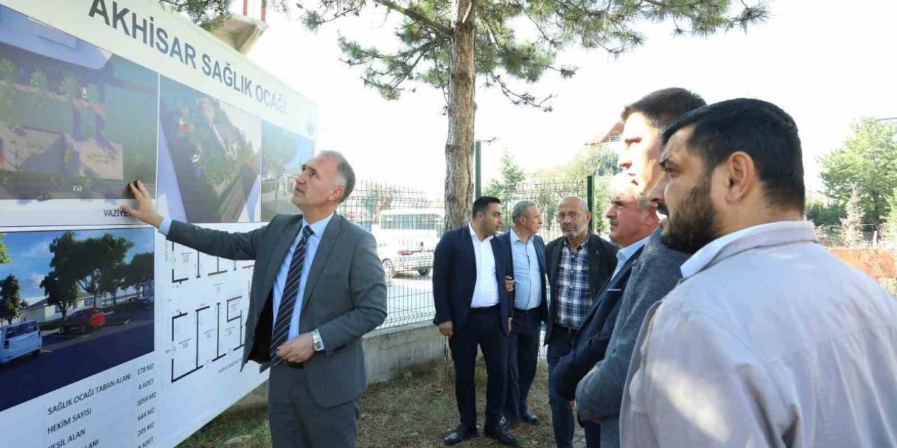 İnegöl Akhisar Sağlık Ocağı’nın Temeli Atıldı