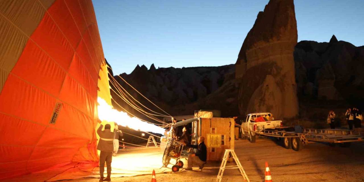 Kapadokya’yı 550 Bin Turist Kuş Bakışı İzledi