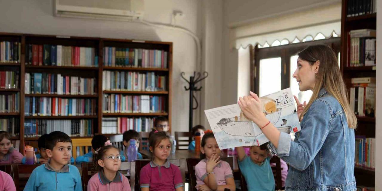 ‘Zor Balık’ Söyleşisine Minikler Konuk Oldu