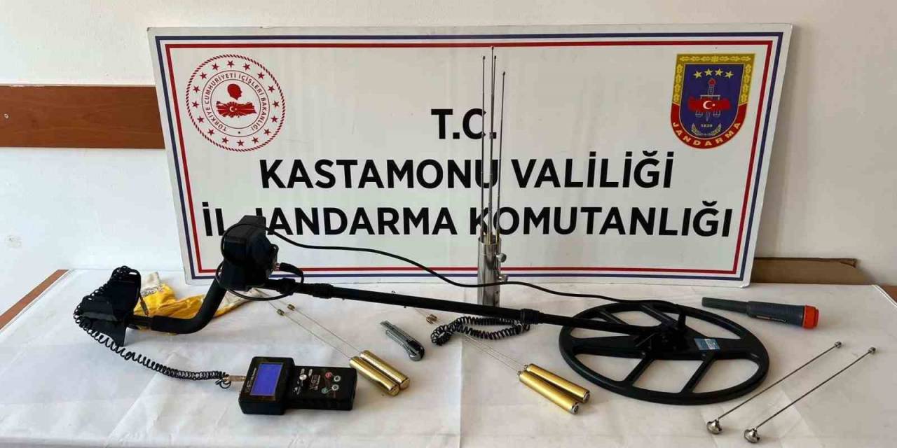 İzinsiz Kaçak Kazı Yapan 2 Kişi Suçüstü Yakalandı