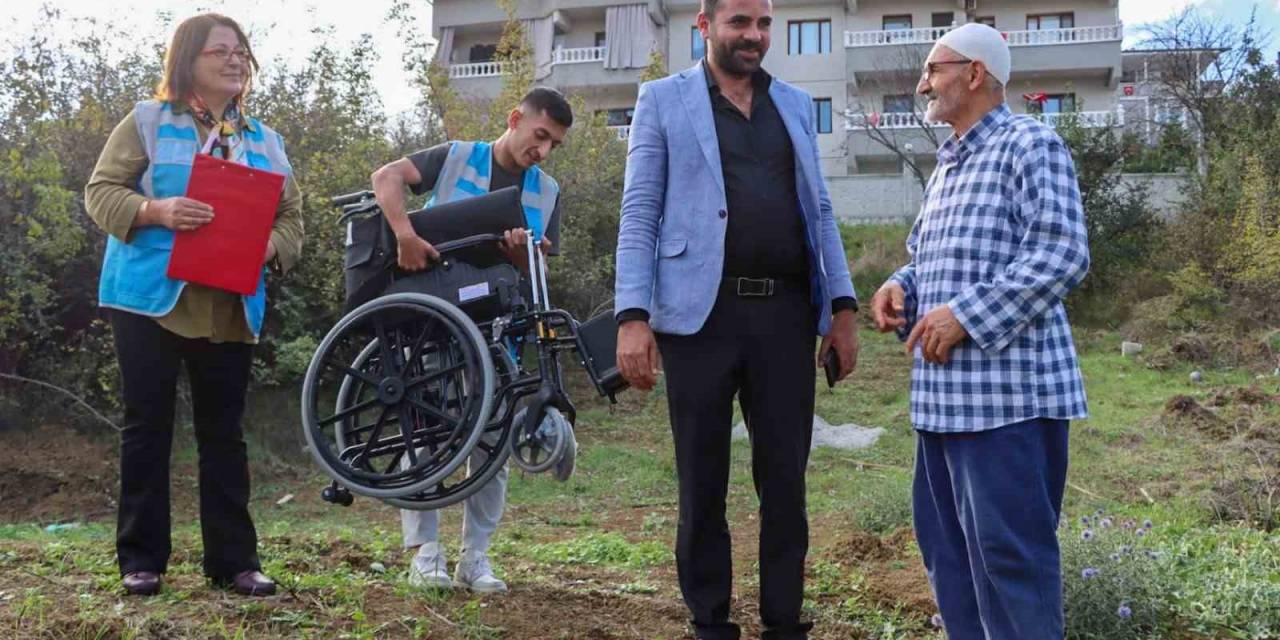 Yalova Belediyesi Tekerlekli Sandalye Talebini Yerine Getirildi