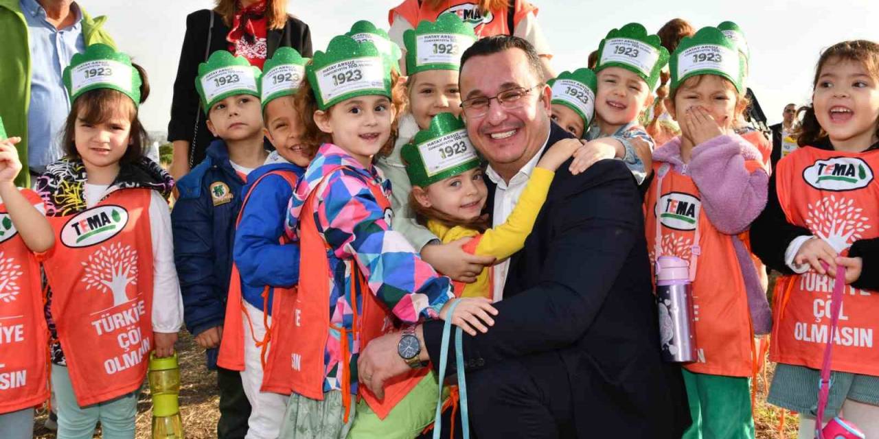 Mustafakemalpaşa’da Cumhuriyetin 100. Yılında 1923 Fidan Toprakla Buluştu