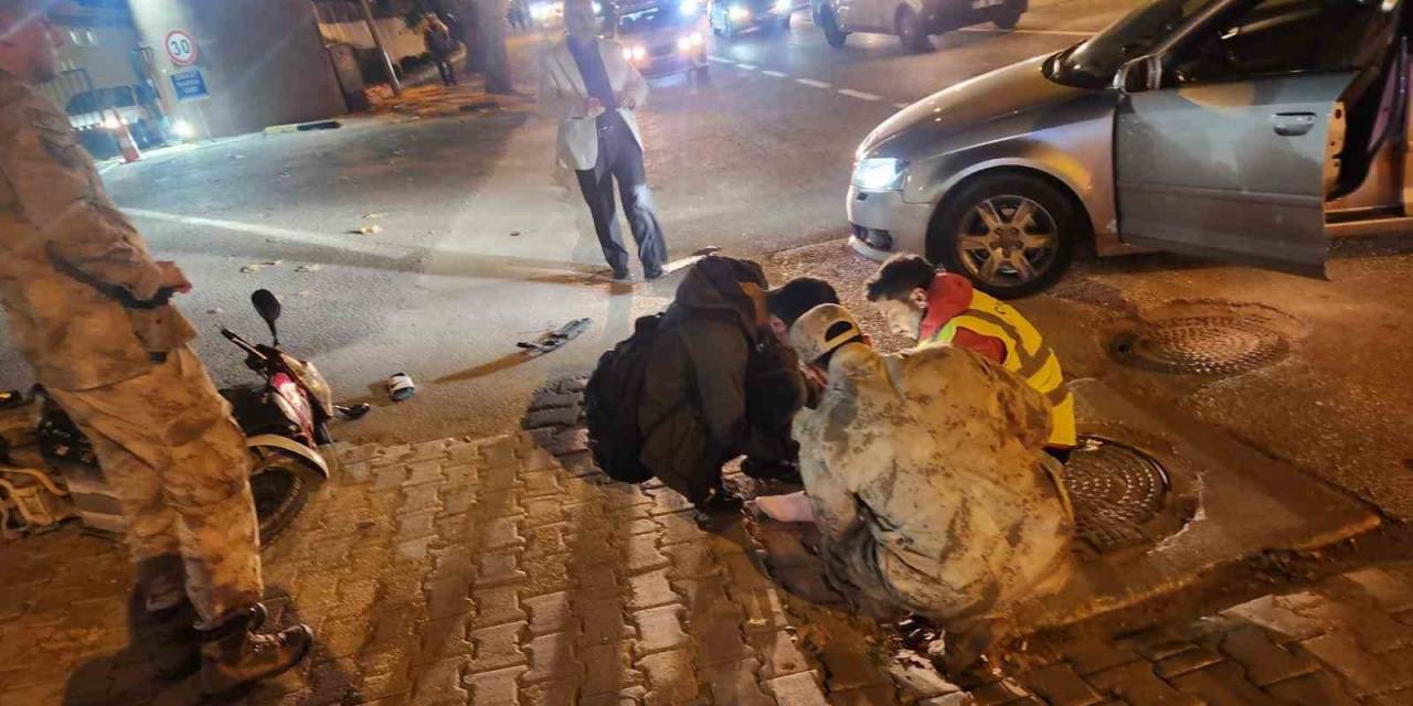 Bilecik’te Meydana Gelen Trafik Kazasında 1 Kişi Yaralandı