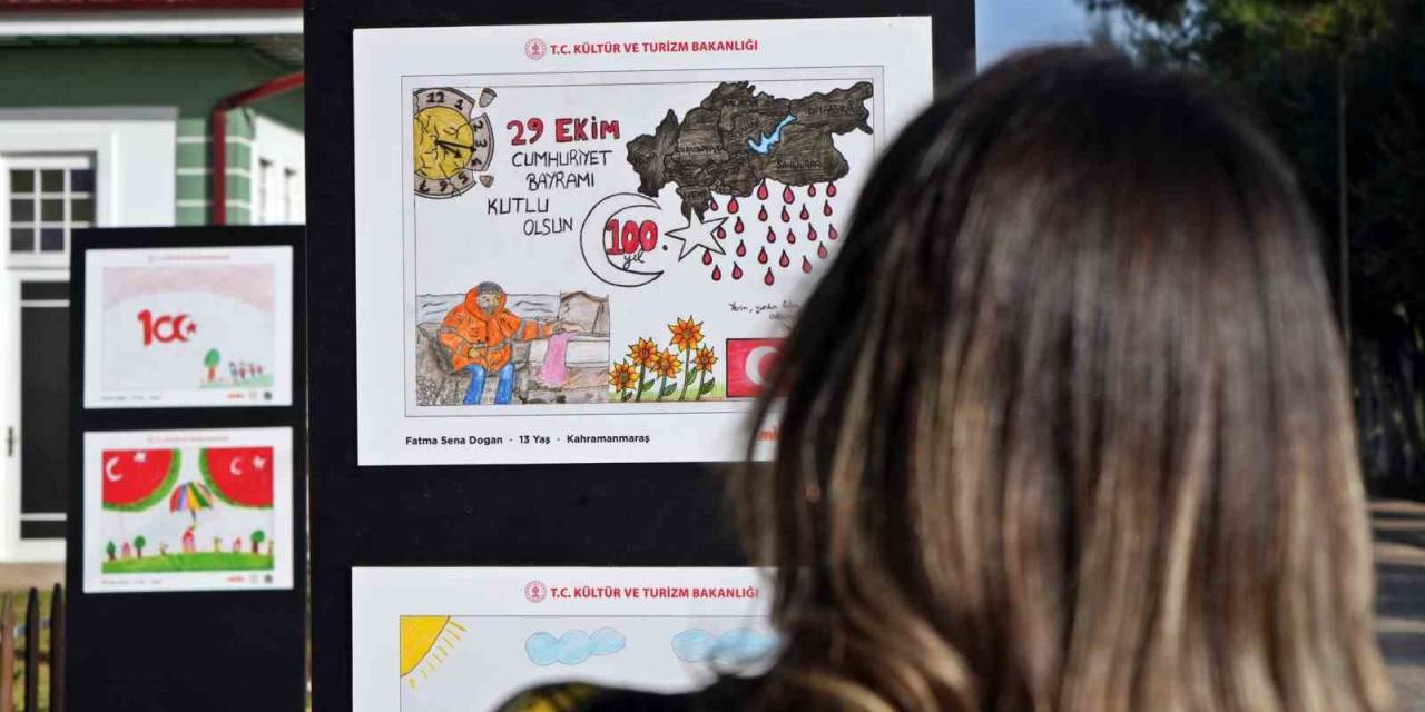 13 Yaşındaki Depremzede Fatma ’çocuğun Gözünden’ Depremi Çizerek Herkesi Hüzünlendirdi