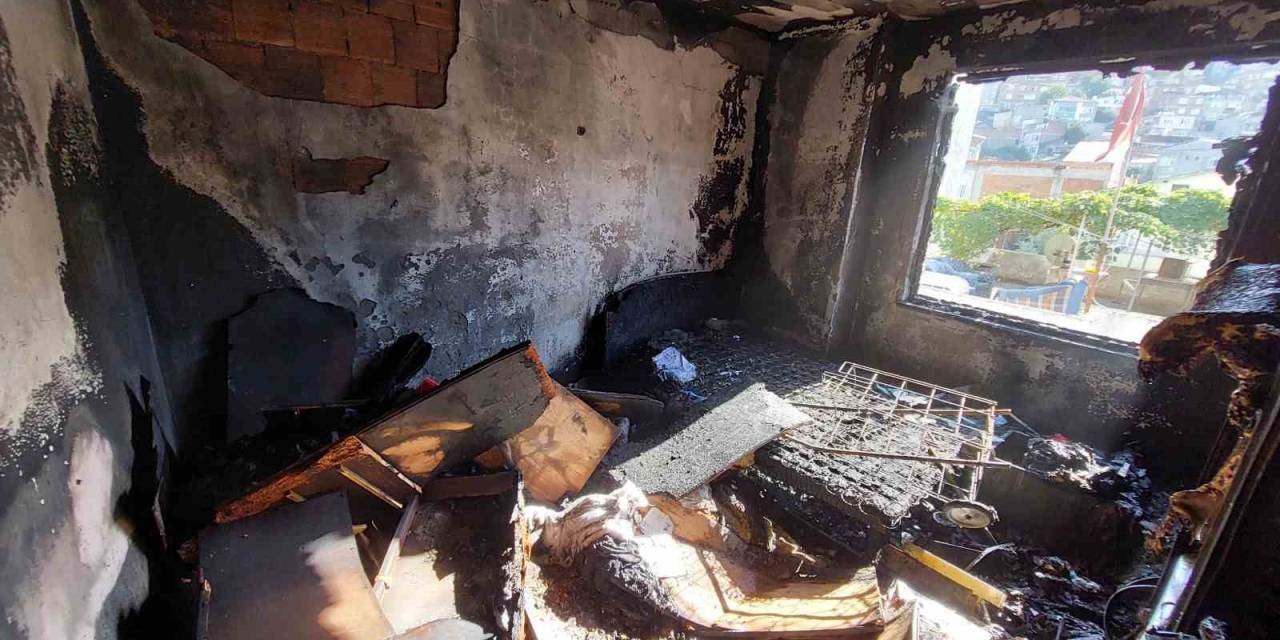 Samsun’da Ev Yangını