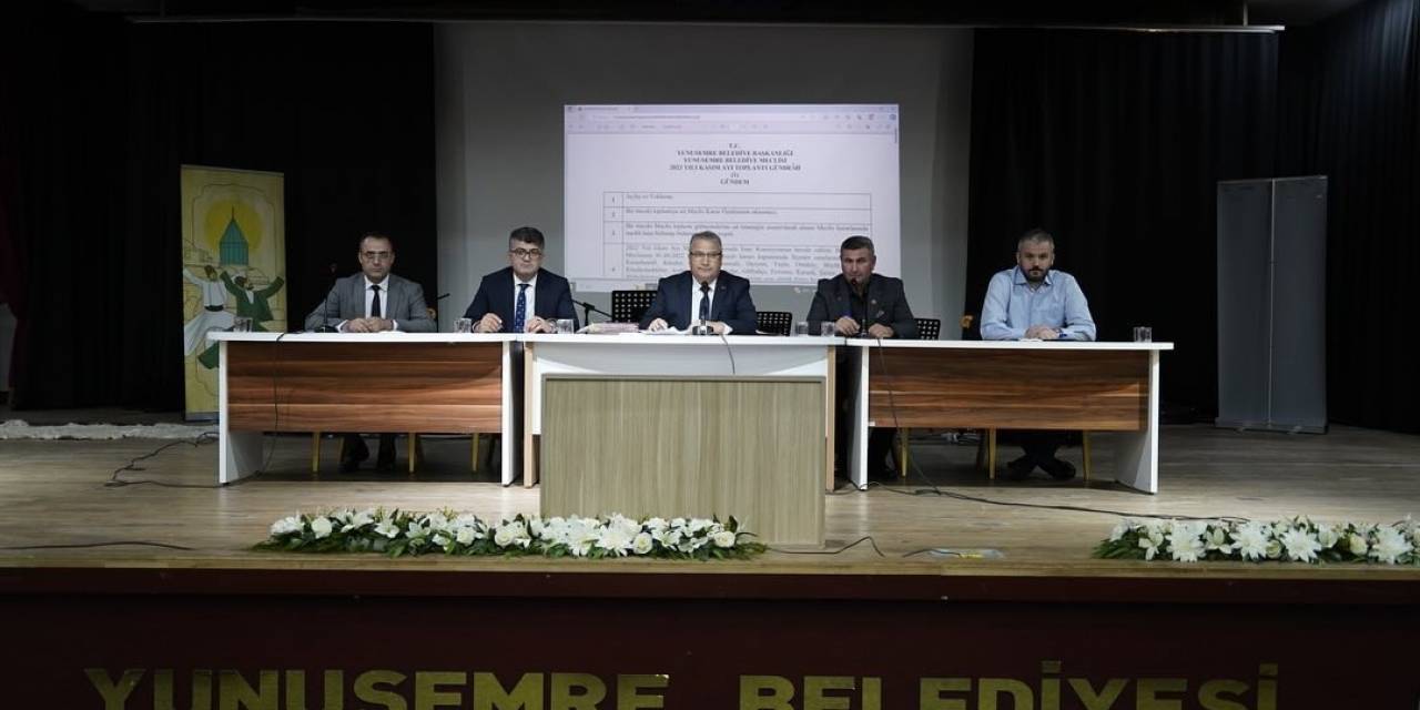 Yunusemre Belediyesi Kasım Ayı Meclis Toplantısı Yapıldı