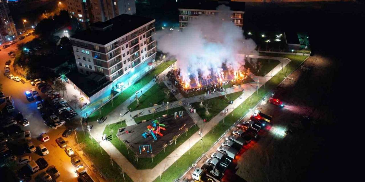 Beylikdüzü’nde 5 Dönümlük Park 47 Saatte Tamamlandı