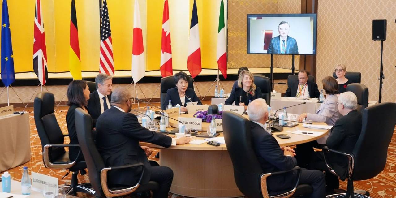 G7: "Gazze’de Çatışmalara İnsani Ara Verilmesini Destekliyoruz"