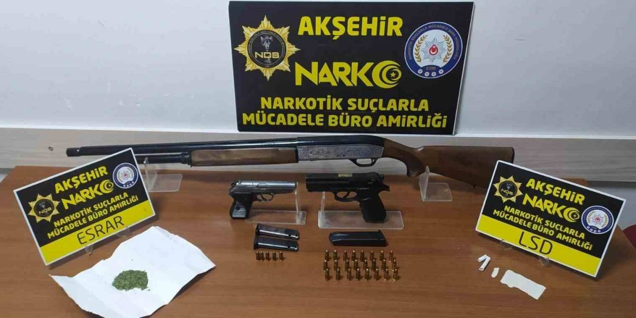 Konya’da Uyuşturucu Operasyonu: 2 Gözaltı
