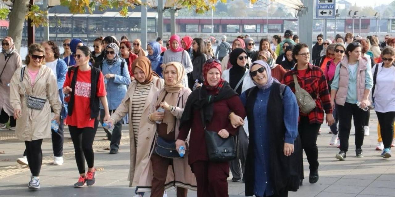 Kadınlar Sağlık İçin Yürüdü