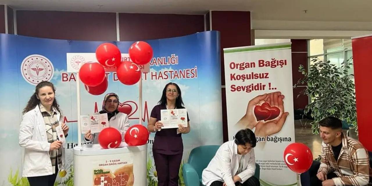 Organ Bağışı Haftası Dolayısıyla Stant Açıldı Vatandaşlar Bilgilendirildi