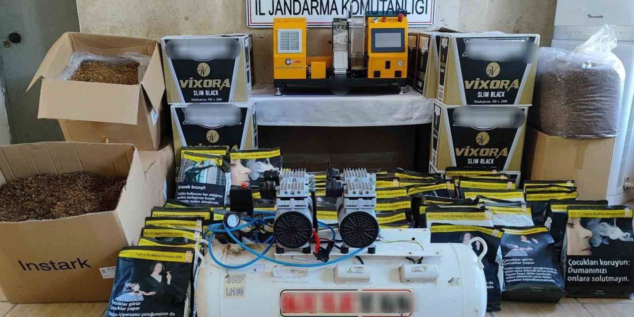 Germencik’te Kaçak Sigara Operasyonu