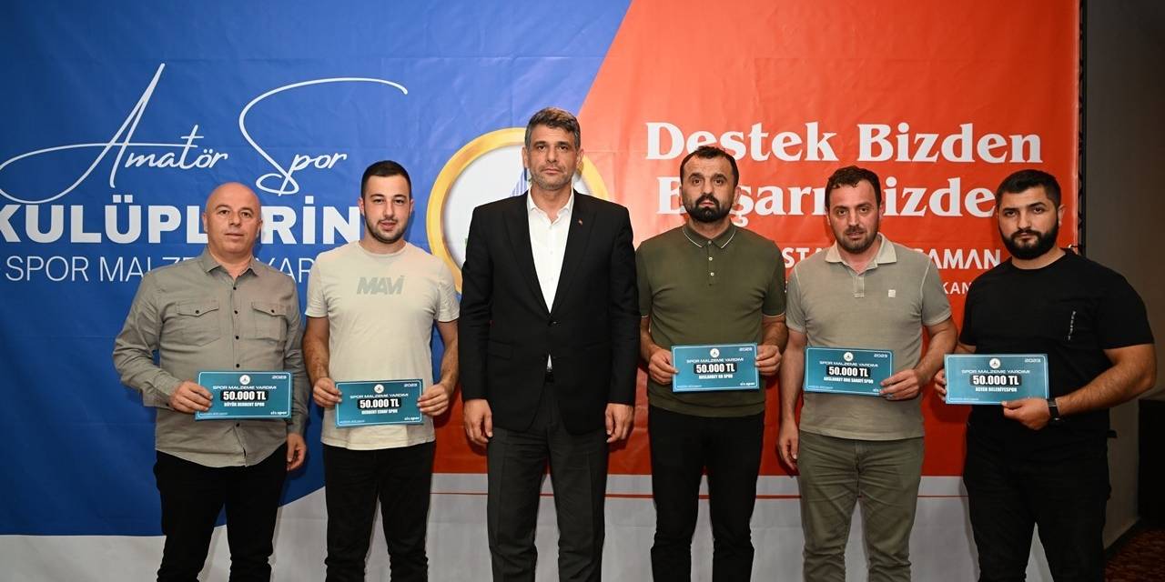 Amatör Spor Kulüplerine 1 Milyon 500 Bin Tl Destek