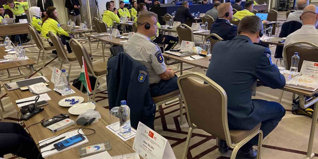 Avrupa Trafik Polis Teşkilatları Bölgesel Ağı 1’inci Toplantısı 2’inci Gününde Devam Ediyor