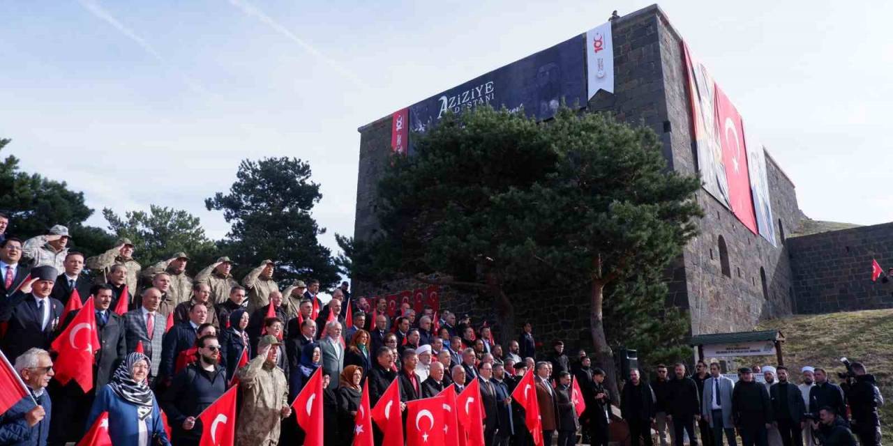 Osmanlı-rus Savaşı’nın Şehitleri Aziziye Destanı İle Anıldı