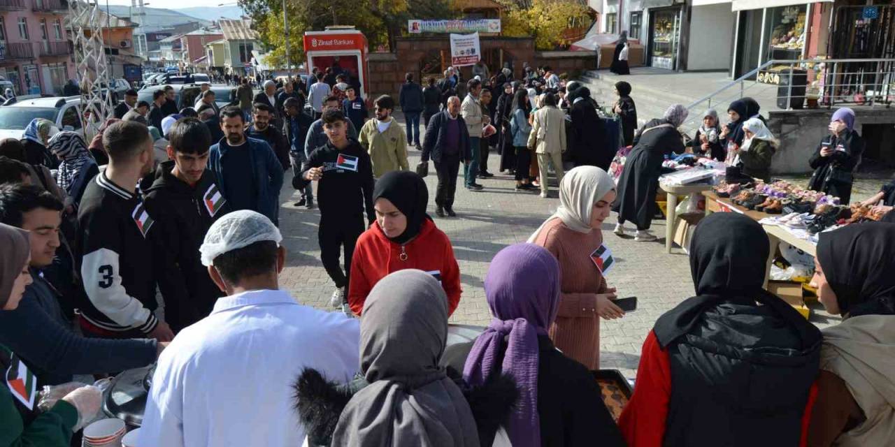 Varto’da Filistin’e Yardım Kampanyası Düzenlendi