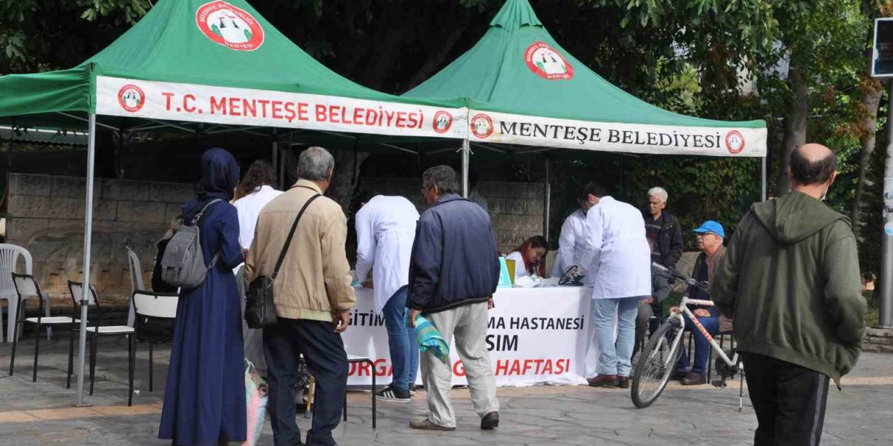 Muğla’da Organ Bağışı İçin Stant Kuruldu