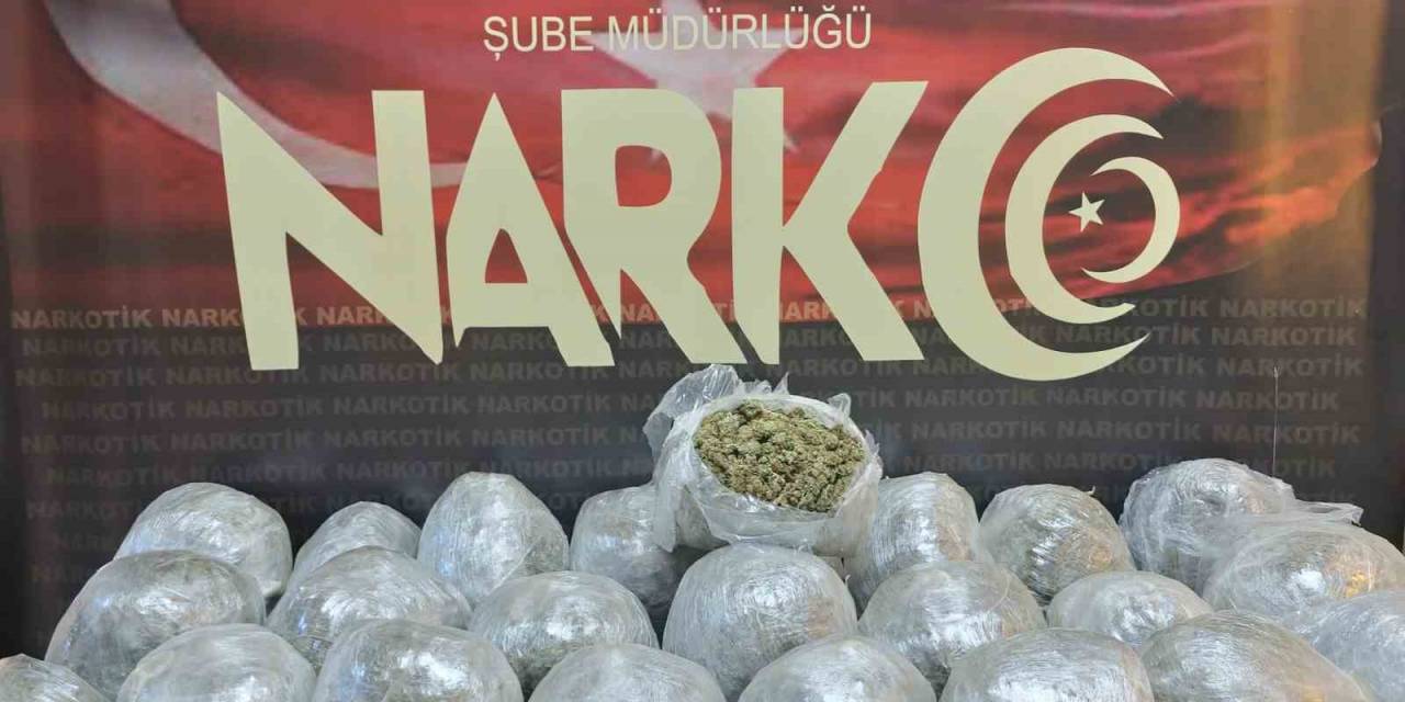Batman’da 25 Kilo Esrar Ele Geçirildi: 3 Tutuklama