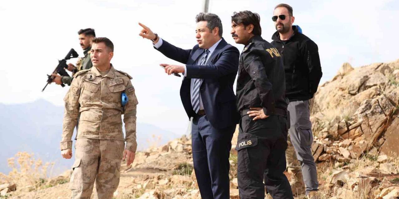 Kaymakam Özçelik’ten Üs Bölgesine Ziyaret