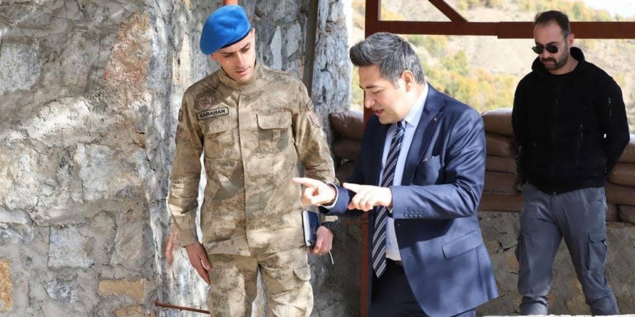 Kaymakam Özçelik’ten Jandarma Karakoluna Ziyaret