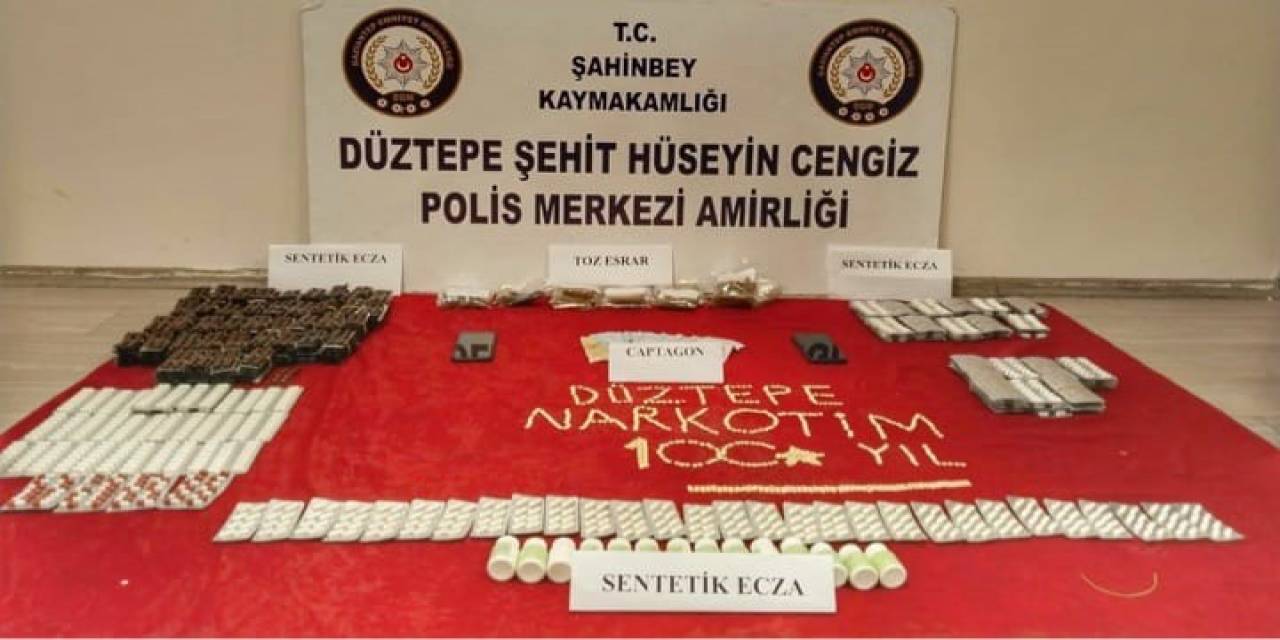 Gaziantep’te Uyuşturucu Operasyonu: 2 Tutuklama