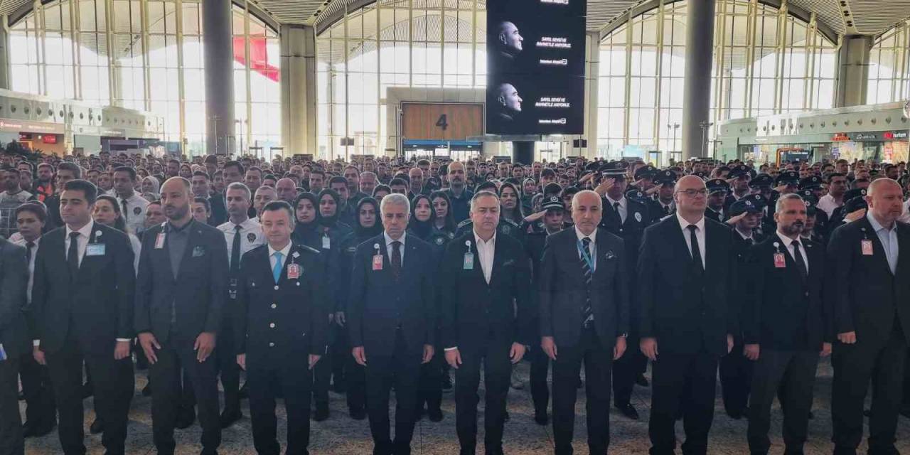 Gazi Mustafa Kemal Atatürk Vefatının 85’inci Yılında İstanbul Havalimanı’nda Anıldı