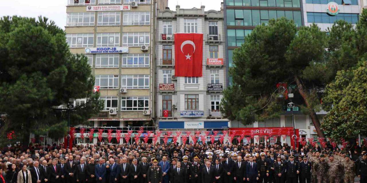Samsun’da 10 Kasım Atatürk’ü Anma Günü