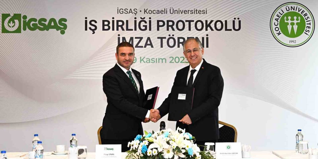İgsaş, Kocaeli Üniversitesi İle İş Birliği Protokolü İmzaladı