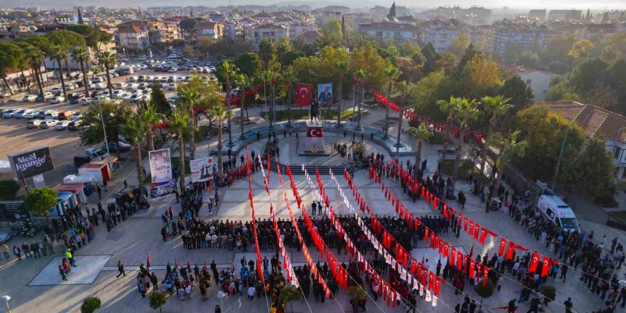 Milas’ta Atatürk Törenle Anıldı