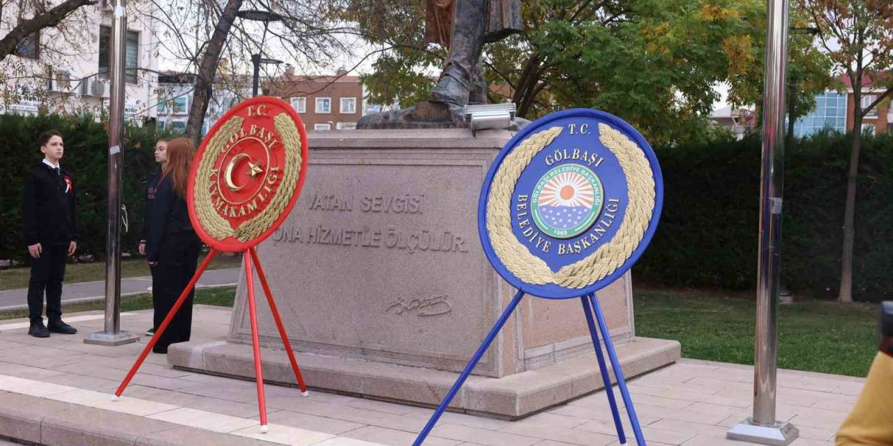 Gölbaşı’nda 10 Kasım Anma Programı Düzenlendi