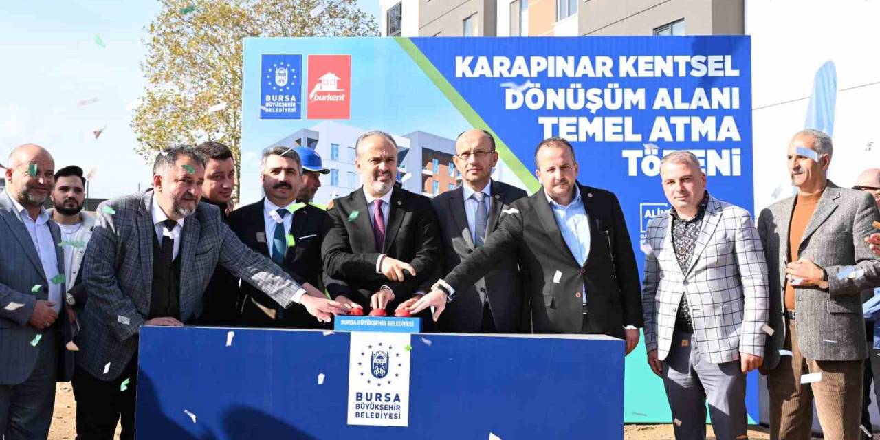 Bursa’da Kentsel Dönüşüm Hamlesi Sürüyor