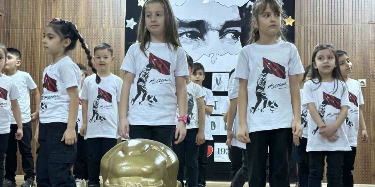 Kültür Kurumu İlkokulu Öğrencileri Atatürk’ü Andı