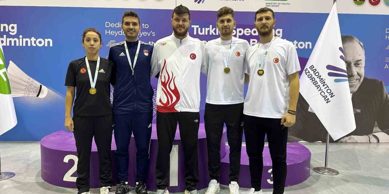 Badmintoncular Azerbaycan’dan 3 Madalyayla Döndü
