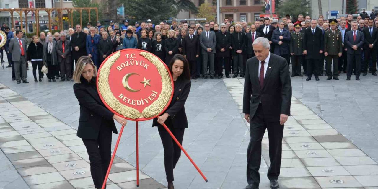 Gazi Mustafa Kemal Atatürk Bozüyük’te Törenlerle Anıldı