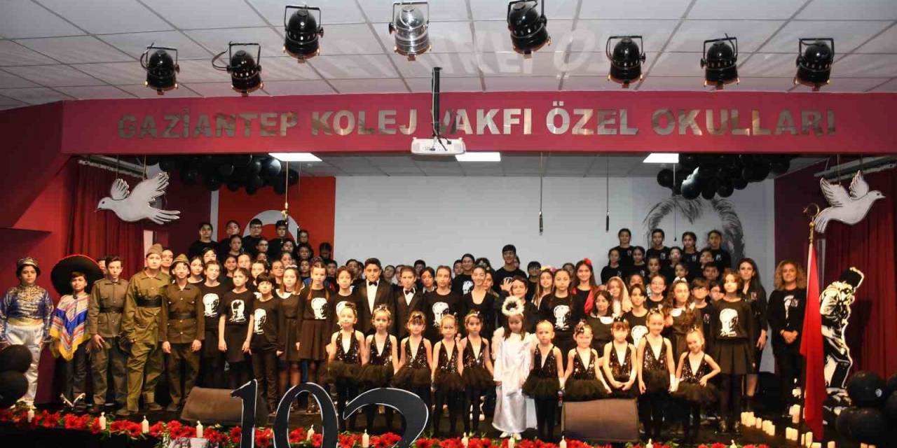 Atatürk, Gaziantep Kolej Vakfı’nda Özlem Ve Sevgiyle Anıldı