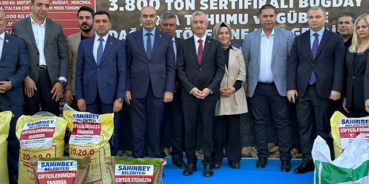 Şahinbey’den Çiftçiye Büyük Destek