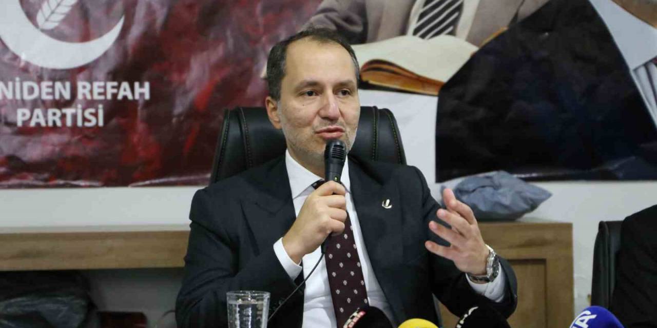 Yeniden Refah Partisi Genel Başkanı Erbakan: "Müslüman Ülkeler Filistin’e Kefen Göndermekten Başka Bir Şey Yapamıyor"