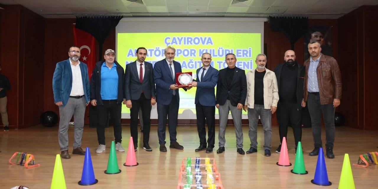 Amatör Spor Kulüplerine Malzeme Desteği