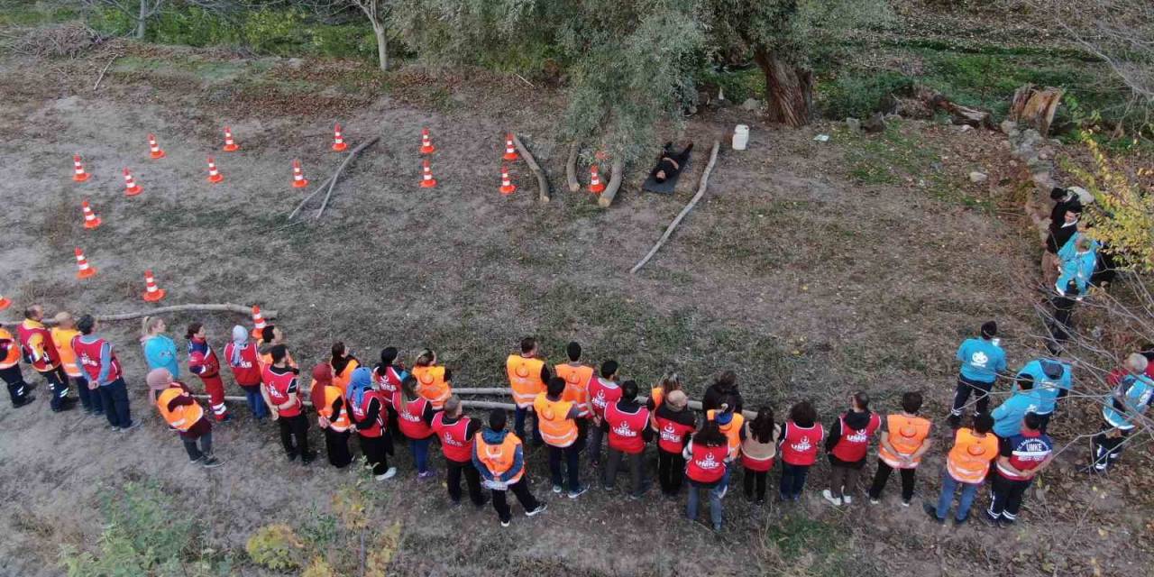 Kayseri’de Umke Ekipleri Muhtemel Afet Ve Kazalara Hazırlanıyor